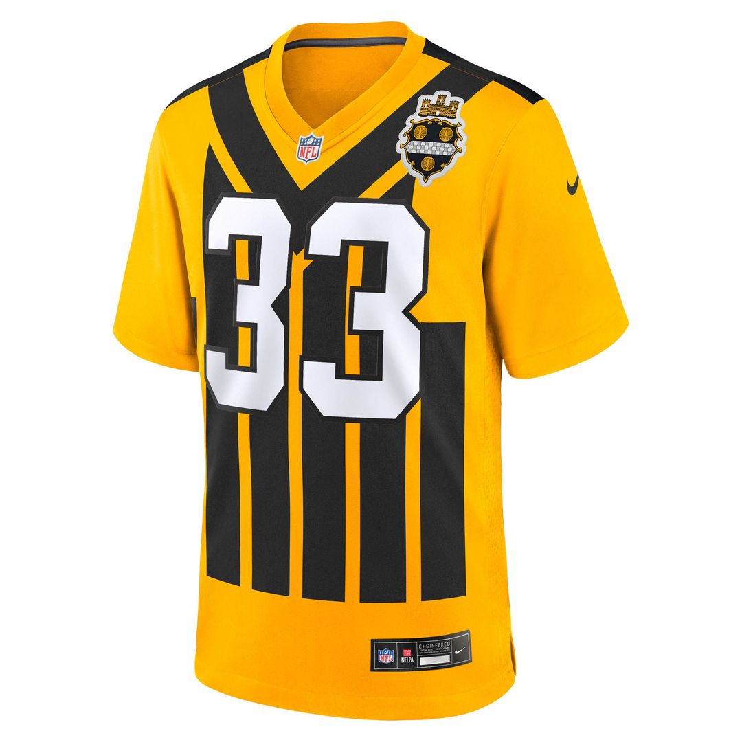 Pittsburgh Steelers Jack Sawyer Black Team Game Jersey | NFL Football Jersey