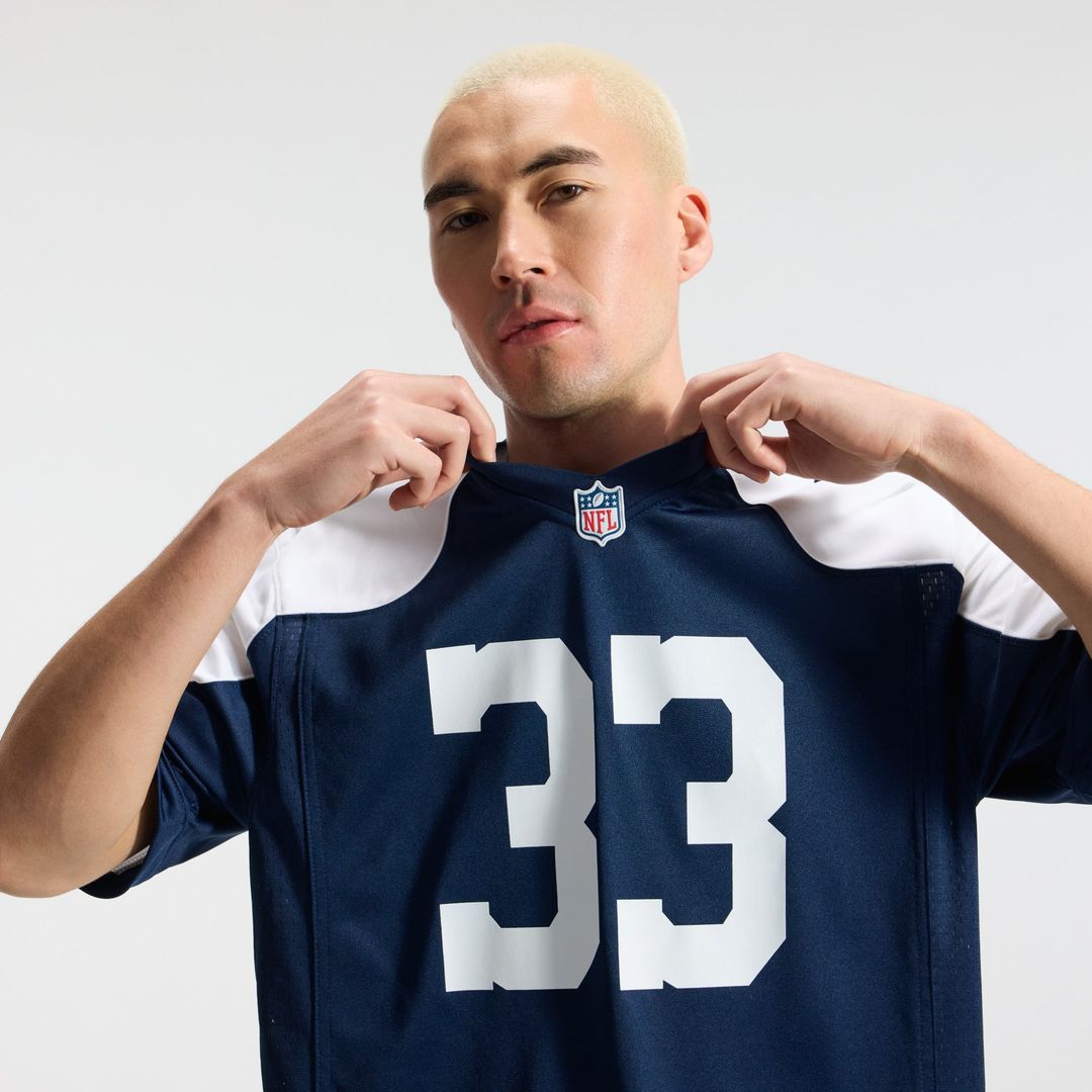 Dallas Cowboys Javonte Williams White Game Jersey | NFL Football Jersey