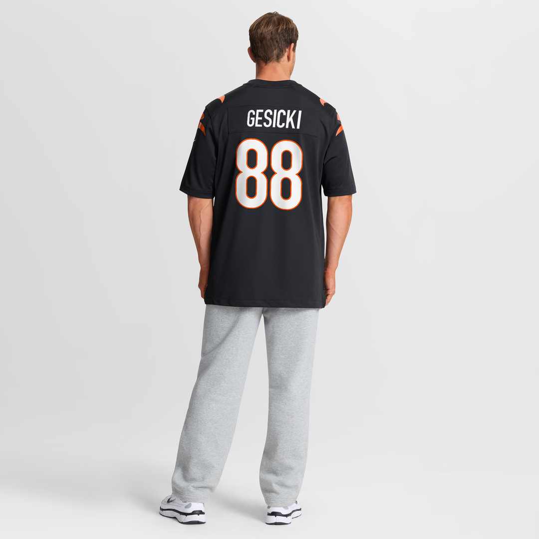 Cincinnati Bengals Mike Gesicki Black Game Jersey | NFL Football Jersey