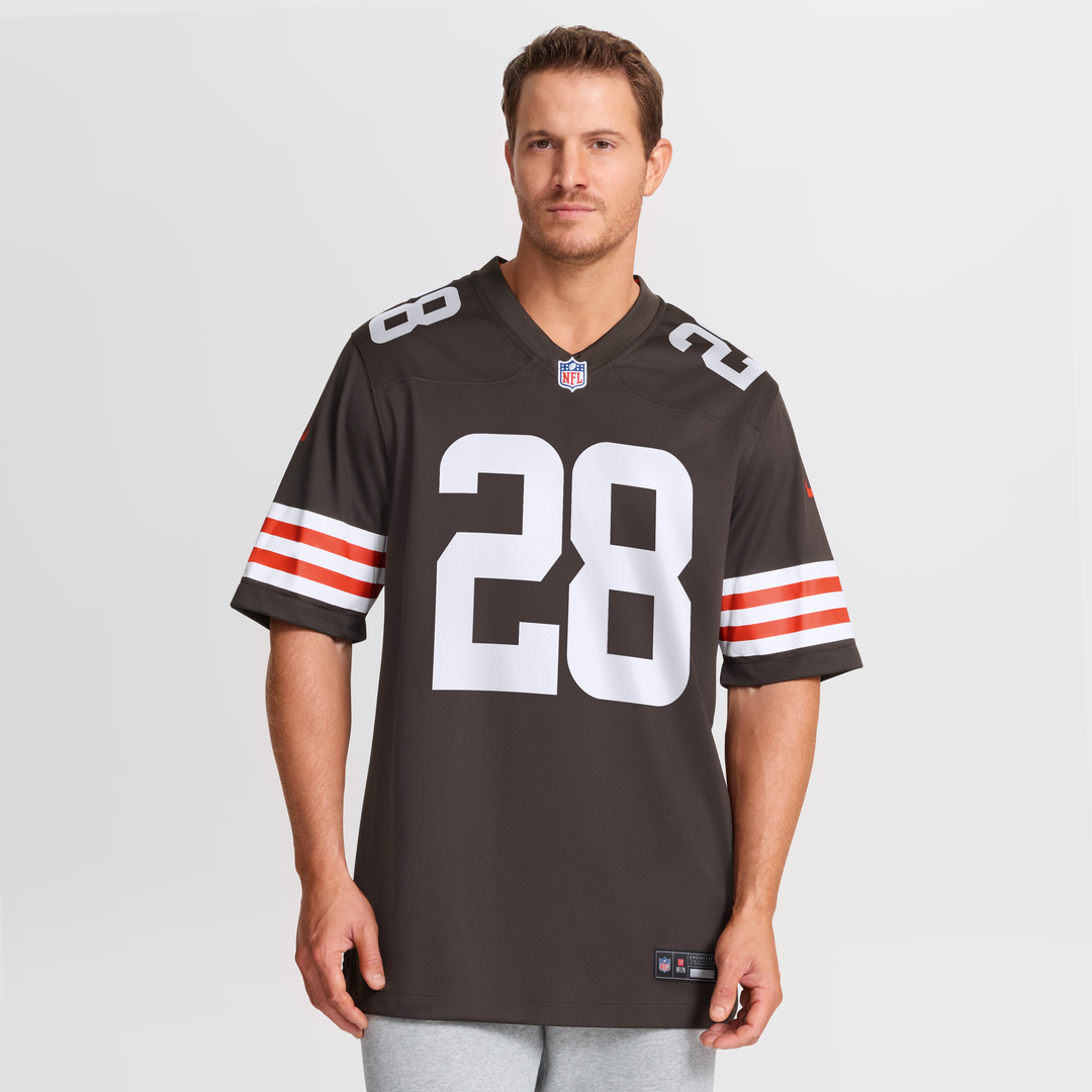 Cleveland Browns Tre Avery Brown Team Game Jersey | NFL Football Jersey