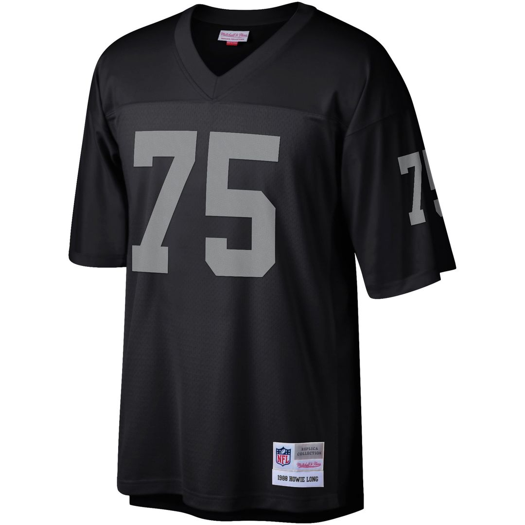 Las Vegas Raiders Howie Long Black Legacy Replica Jersey | NFL Football Jersey