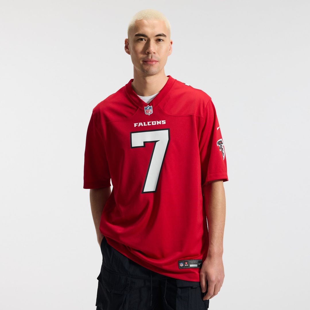Atlanta Falcons Bijan Robinson White Game Jersey | NFL Football Jersey