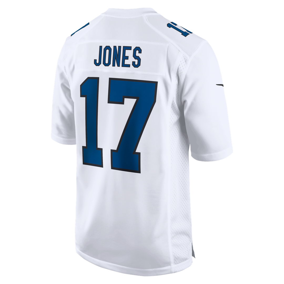 Indianapolis Colts Daniel Jones Tundra White Fashion Game Jersey | NFL Football Jersey