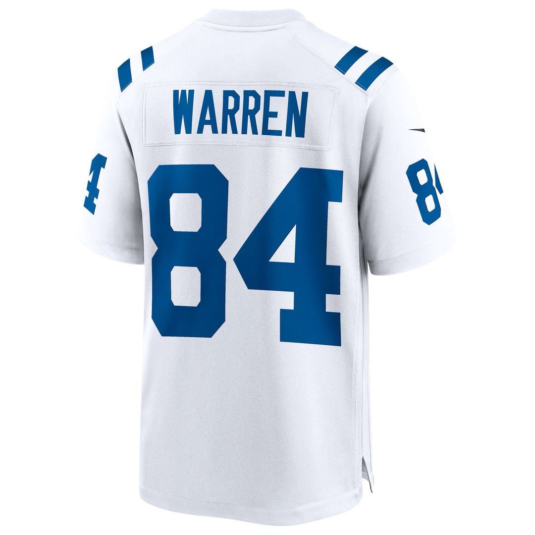 Indianapolis Colts Tyler Warren Royal Team Game Jersey | NFL Football Jersey