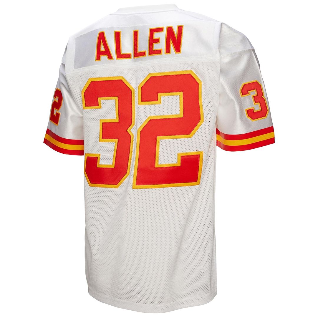 Kansas City Chiefs 1994 Marcus Allen White Authentic Throwback Retired Player Jersey | NFL Football Jersey