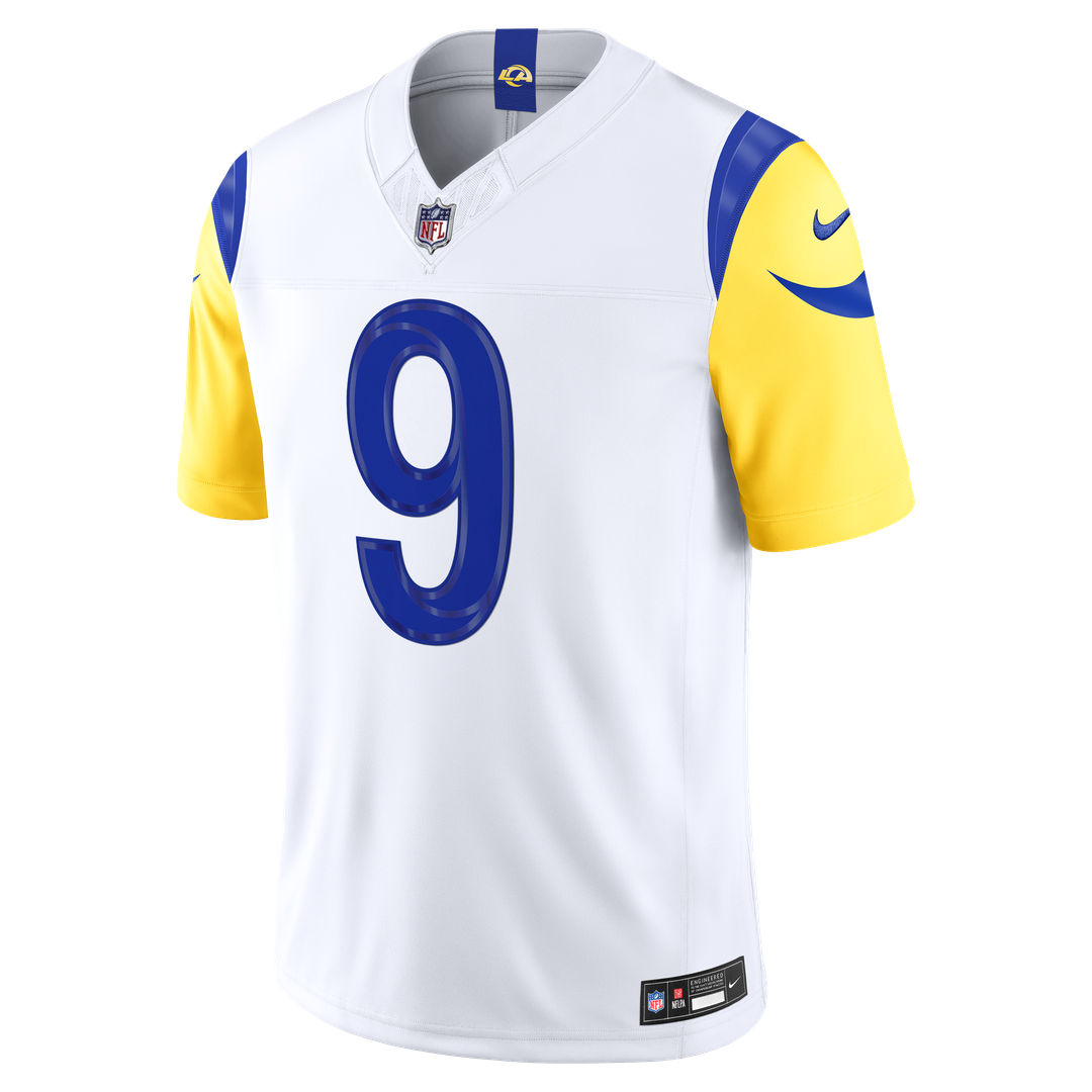 Los Angeles Rams Matthew Stafford White Vapor F.U.S.E. Stitched Limited Jersey | NFL Football Jersey