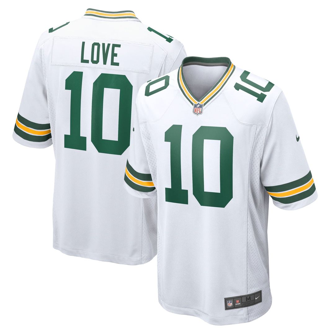 Green Bay Packers Love Green Player Game Jersey | NFL Football Jersey