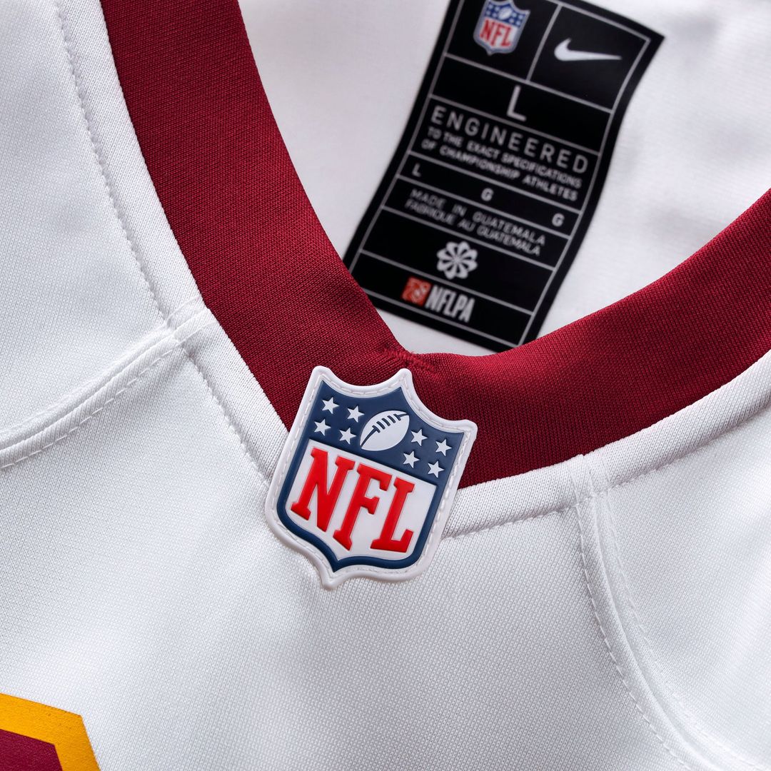 Washington Commanders Trey Amos White Game Super Bowl Era Jersey | NFL Football Jersey