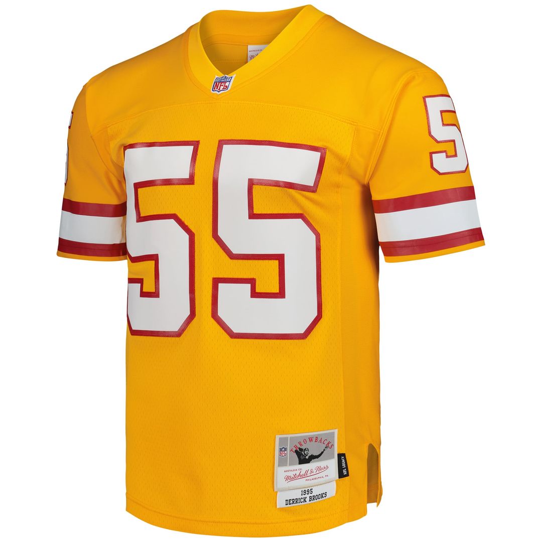 Tampa Bay Buccaneers Derrick Brooks Orange Legacy Replica Jersey | NFL Football Jersey