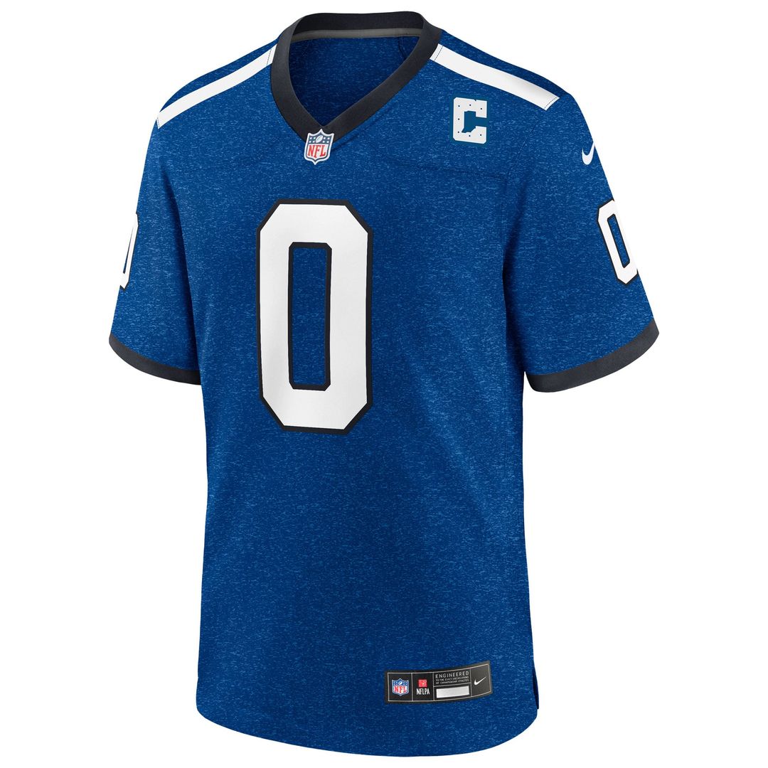 Indianapolis Colts Camryn Bynum Royal Team Game Jersey | NFL Football Jersey