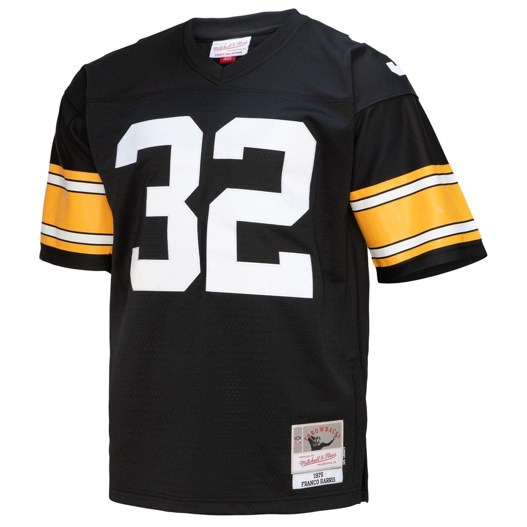 Pittsburgh Steelers Franco Harris White Legacy Replica Jersey | NFL Football Jersey