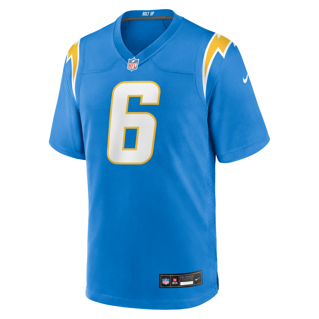 Los Angeles Chargers Denzel Perryman Powder Blue Team Game Jersey | NFL Football Jersey