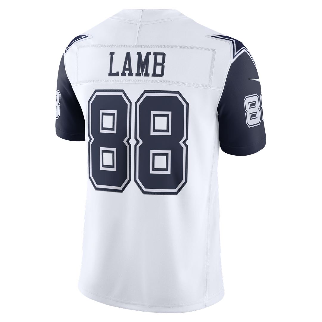 Dallas Cowboys CeeDee Lamb Navy Team Vapor F.U.S.E. Stitched Limited Jersey | NFL Football Jersey