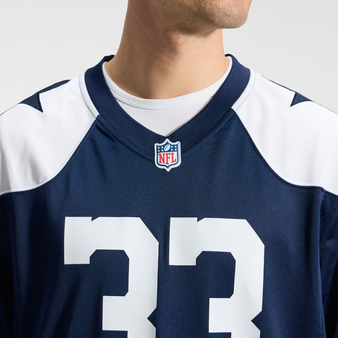 Dallas Cowboys Javonte Williams White Game Jersey | NFL Football Jersey