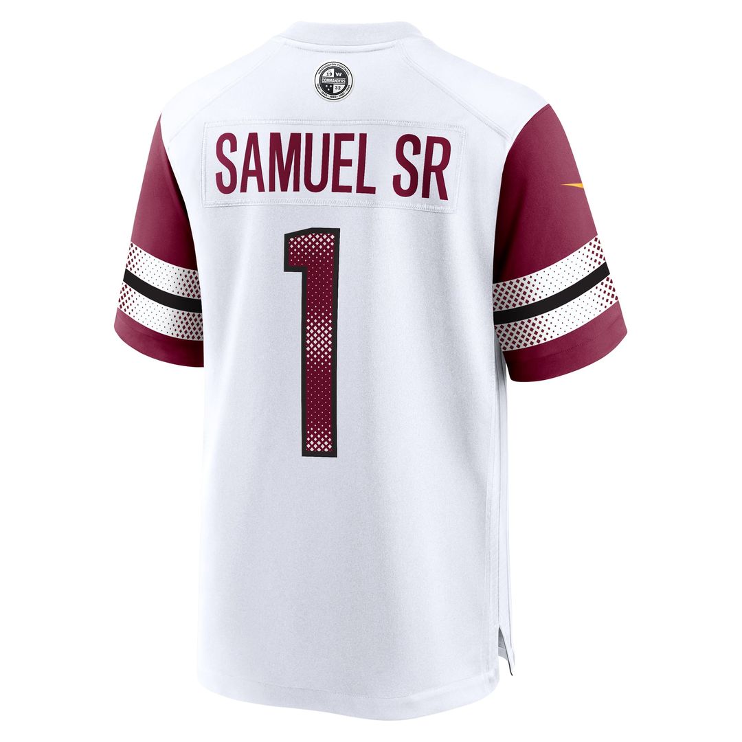 Washington Commanders Deebo Samuel Sr White Game Player Jersey | NFL Football Jersey
