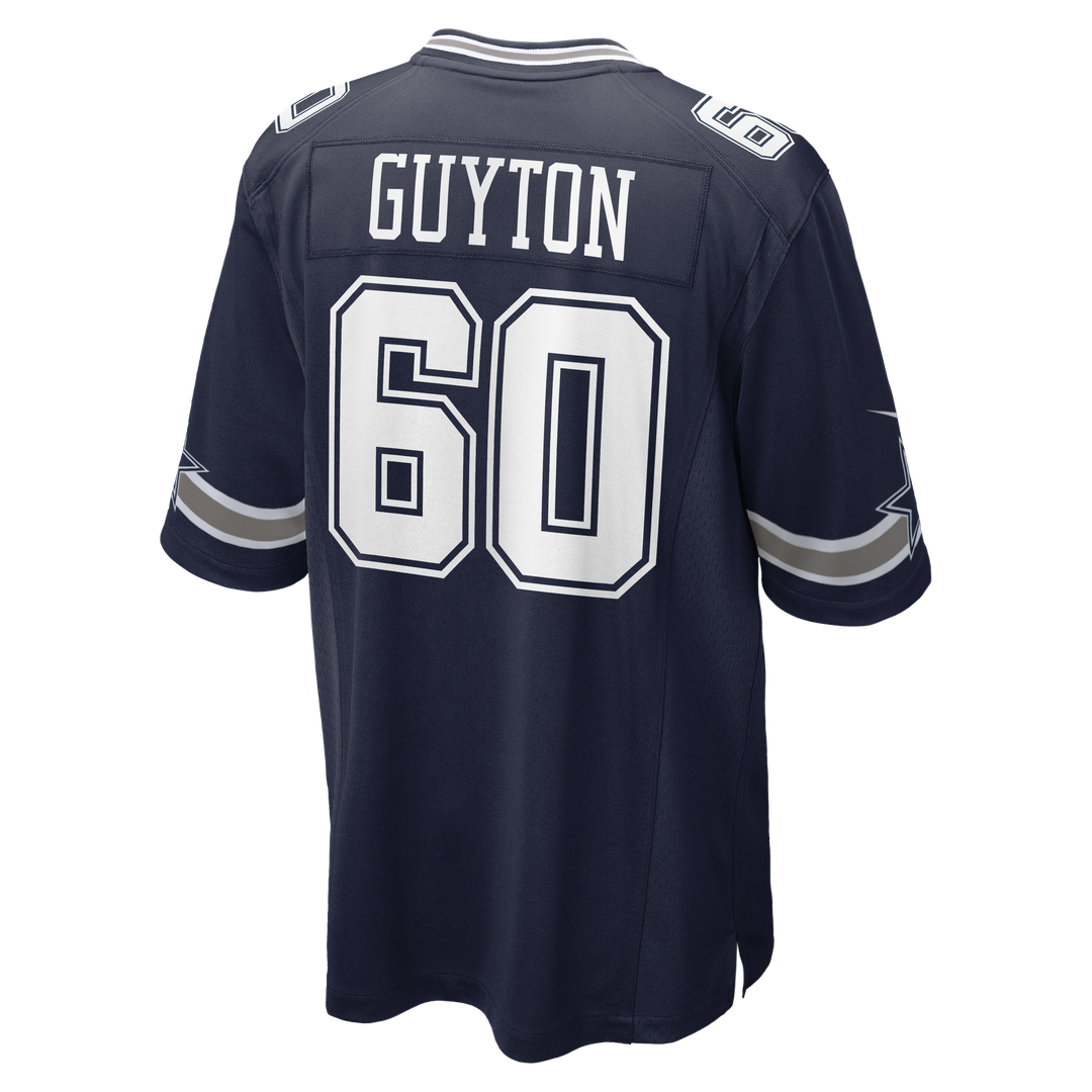 Dallas Cowboys Tyler Guyton Navy Player Game Jersey | NFL Football Jersey