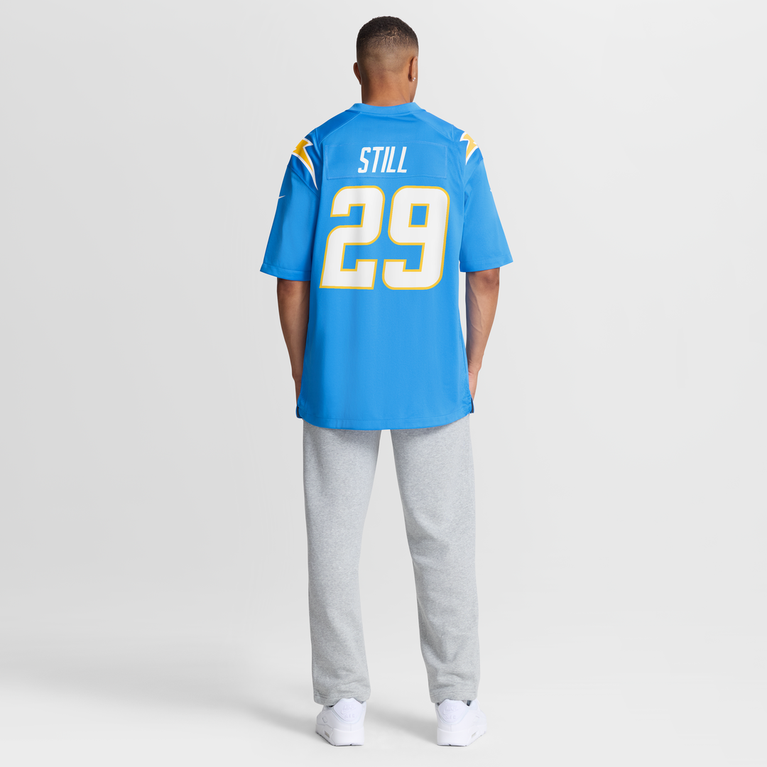 Los Angeles Chargers Tarheeb Still Powder Blue Team Game Jersey | NFL Football Jersey