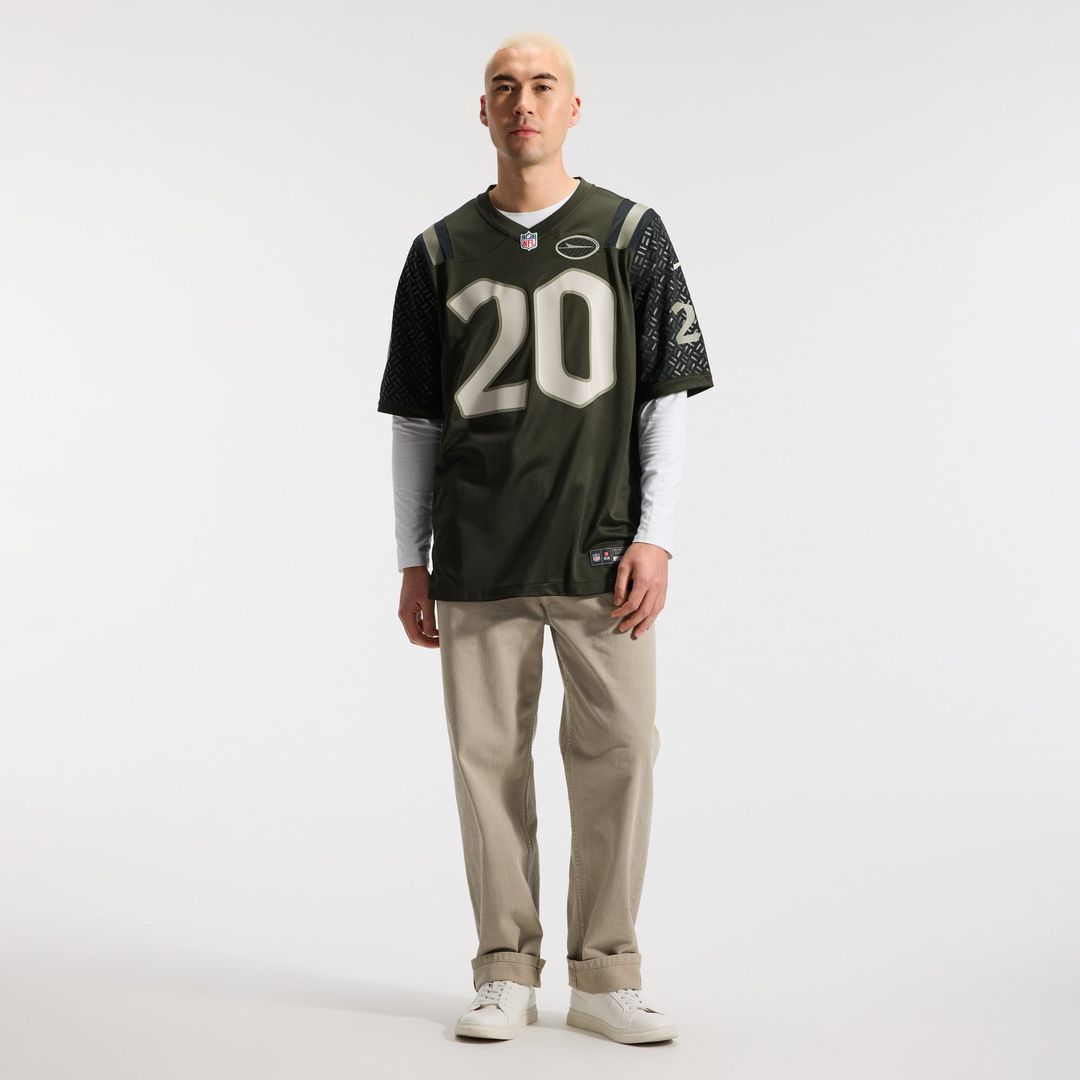 New York Jets Breece Hall Green Rivalries Collection Game Jersey | NFL Football Jersey