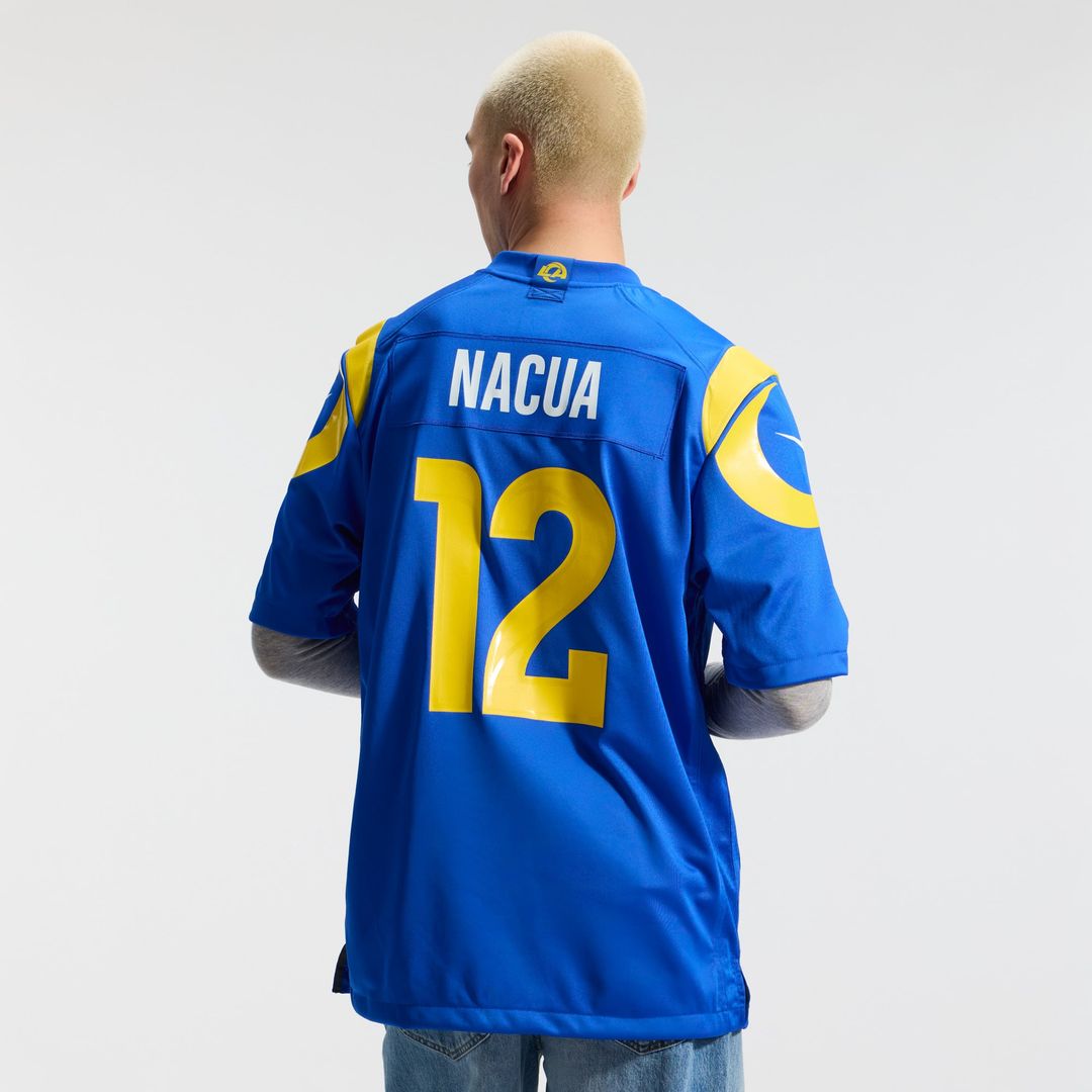 Los Angeles Rams Puka Nacua Classic Sol Game Jersey | NFL Football Jersey