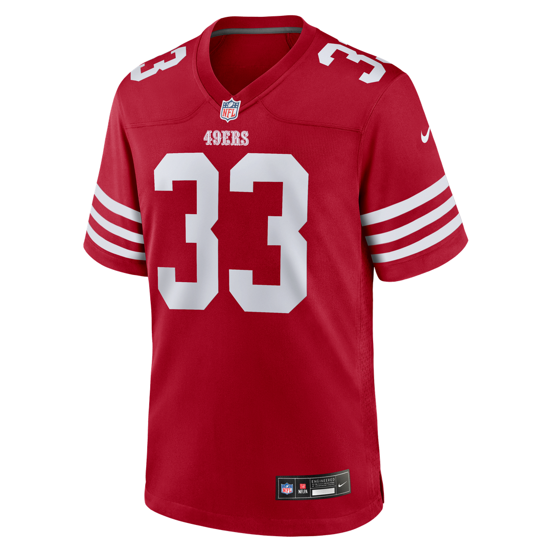 San Francisco 49ers Siran Neal Scarlet Team Game Jersey | NFL Football Jersey