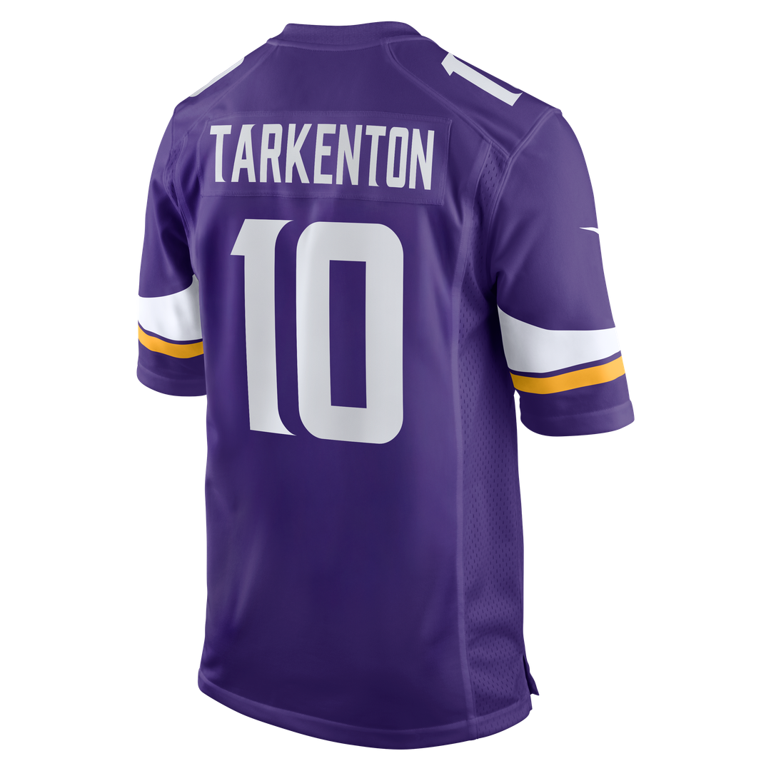 Minnesota Vikings Fran Tarkenton Purple Game Retired Player Jersey | NFL Football Jersey