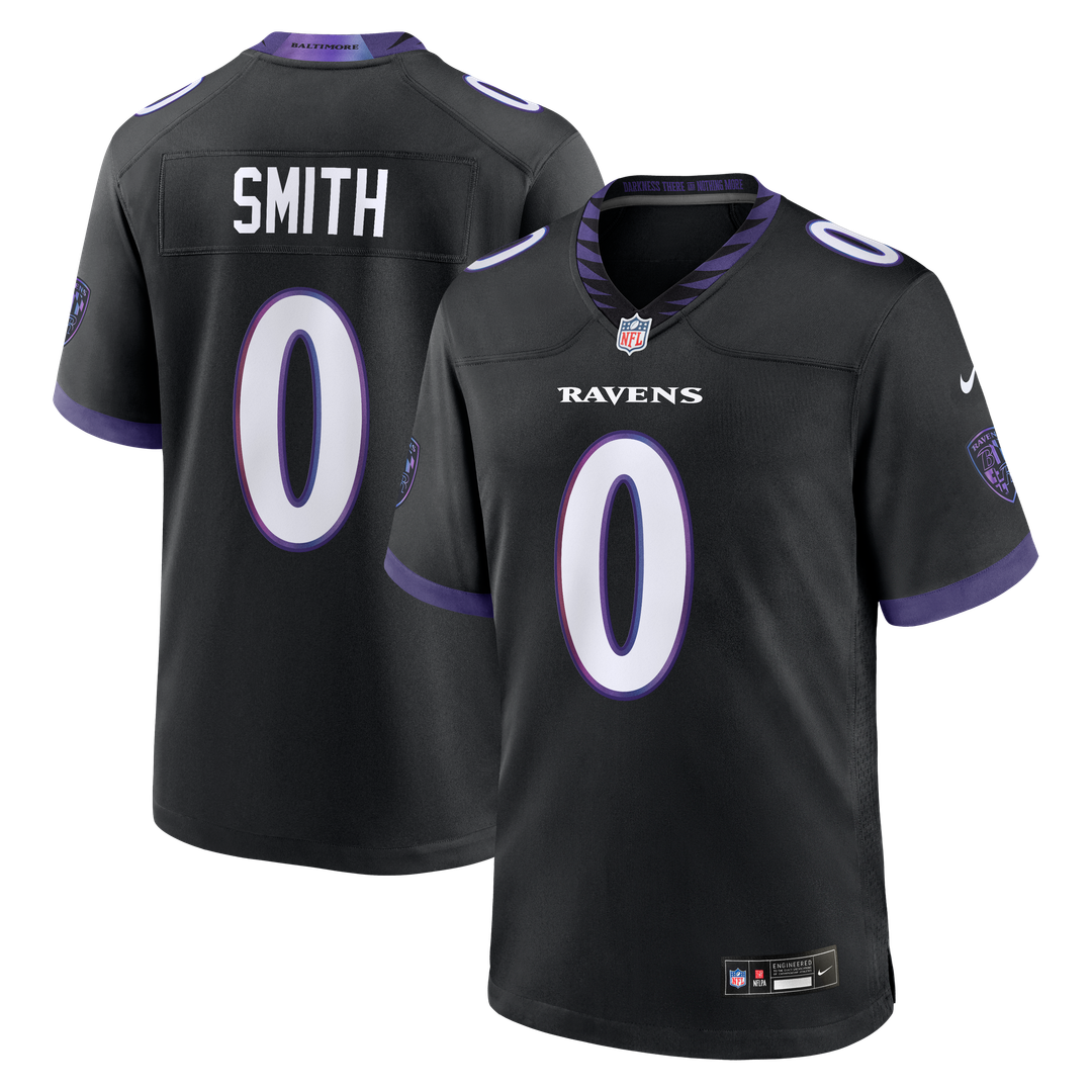 Baltimore Ravens Roquan Smith Purple Alternate Game Jersey | NFL Football Jersey