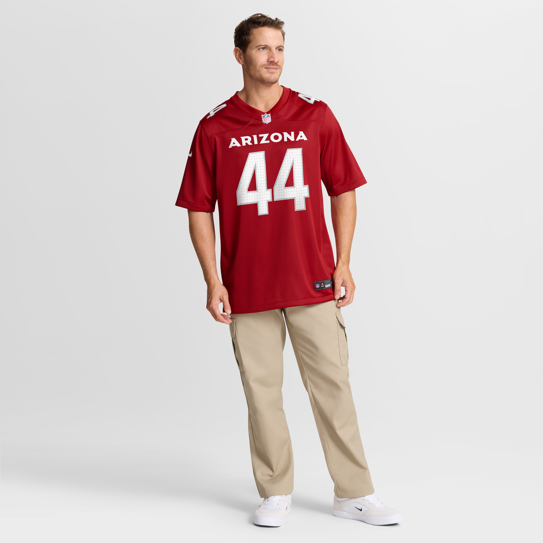 Arizona Cardinals Owen Pappoe Cardinal Team Game Jersey | NFL Football Jersey