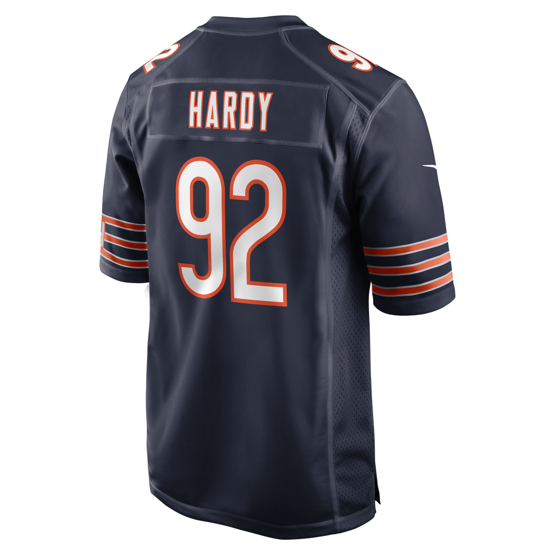 Chicago Bears Daniel Hardy Navy Team Game Jersey | NFL Football Jersey