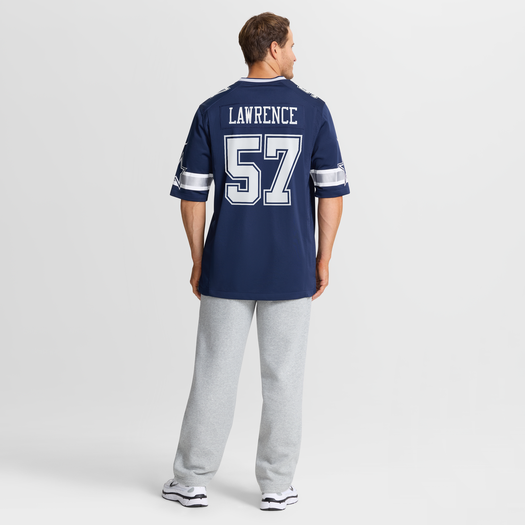 Dallas Cowboys Malachi Lawrence White Game Jersey | NFL Football Jersey