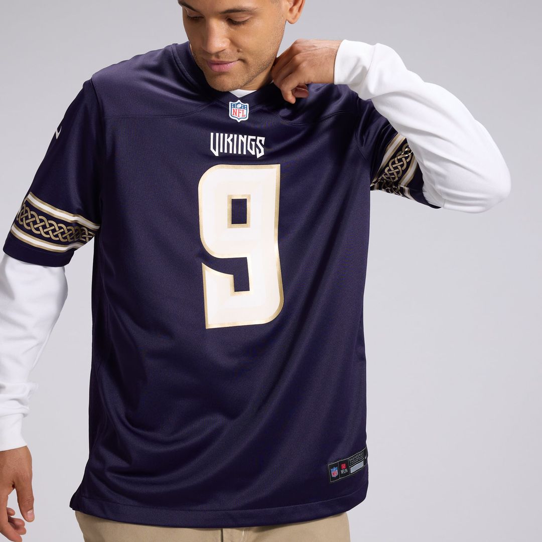 Minnesota Vikings J.J McCarthy Purple 2026 Rivalries Collection Game Jersey | NFL Football Jersey