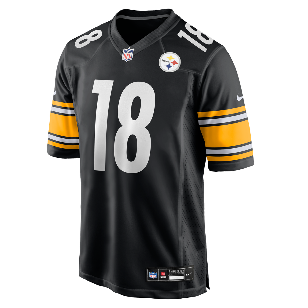 Pittsburgh Steelers Will Howard Black Team Game Jersey | NFL Football Jersey