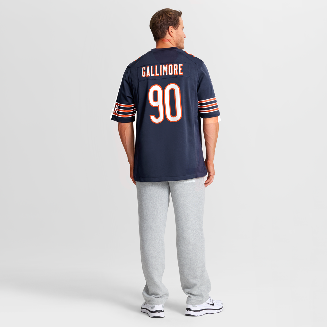 Chicago Bears Neville Gallimore Navy Team Game Jersey | NFL Football Jersey