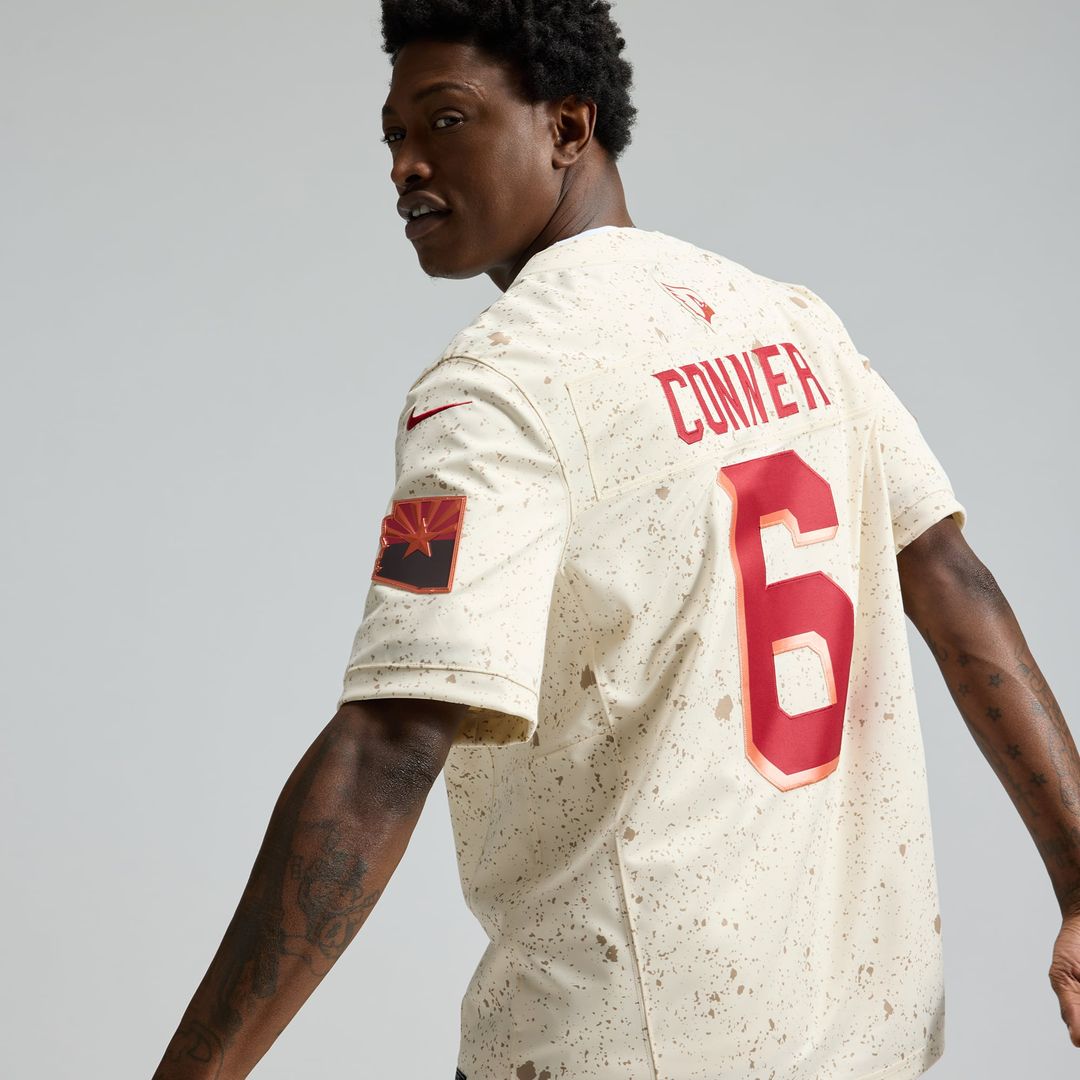 Arizona Cardinals James Conner Natural Rivalries Collection Stitched Limited Jersey | NFL Football Jersey