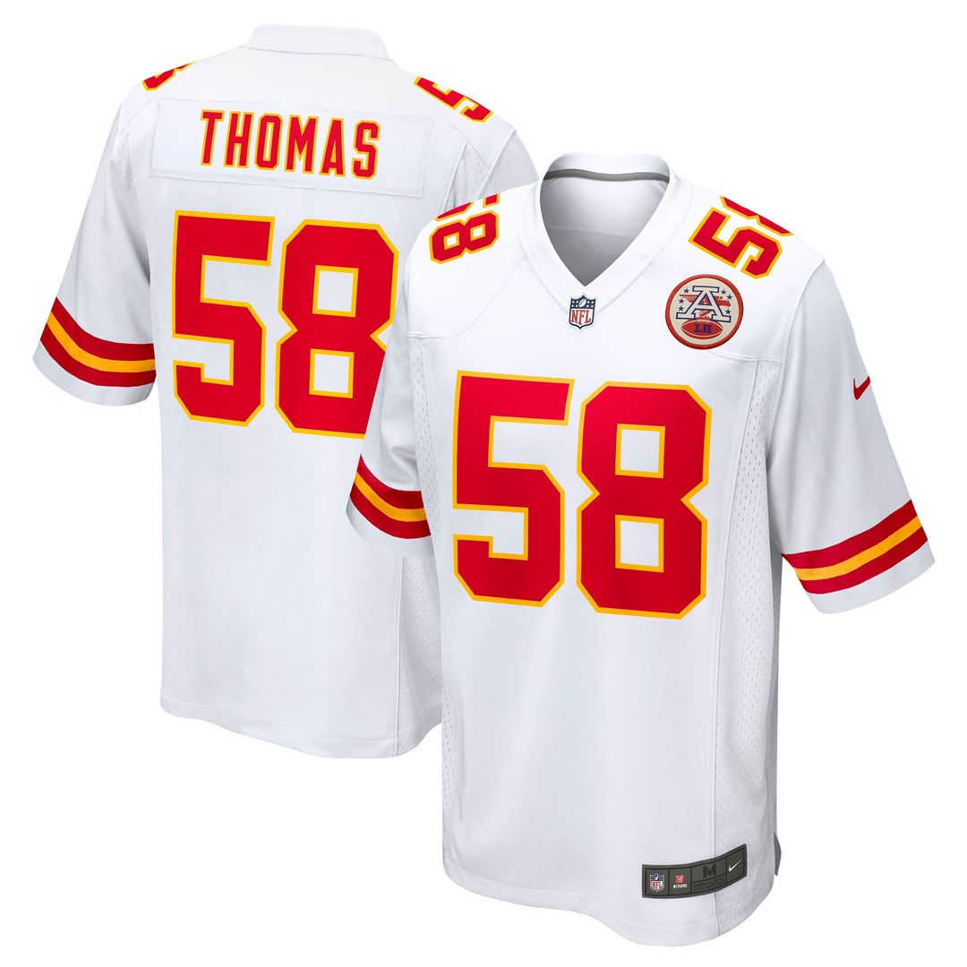 Kansas City Chiefs Derrick Thomas Red Game Retired Player Jersey | NFL Football Jersey