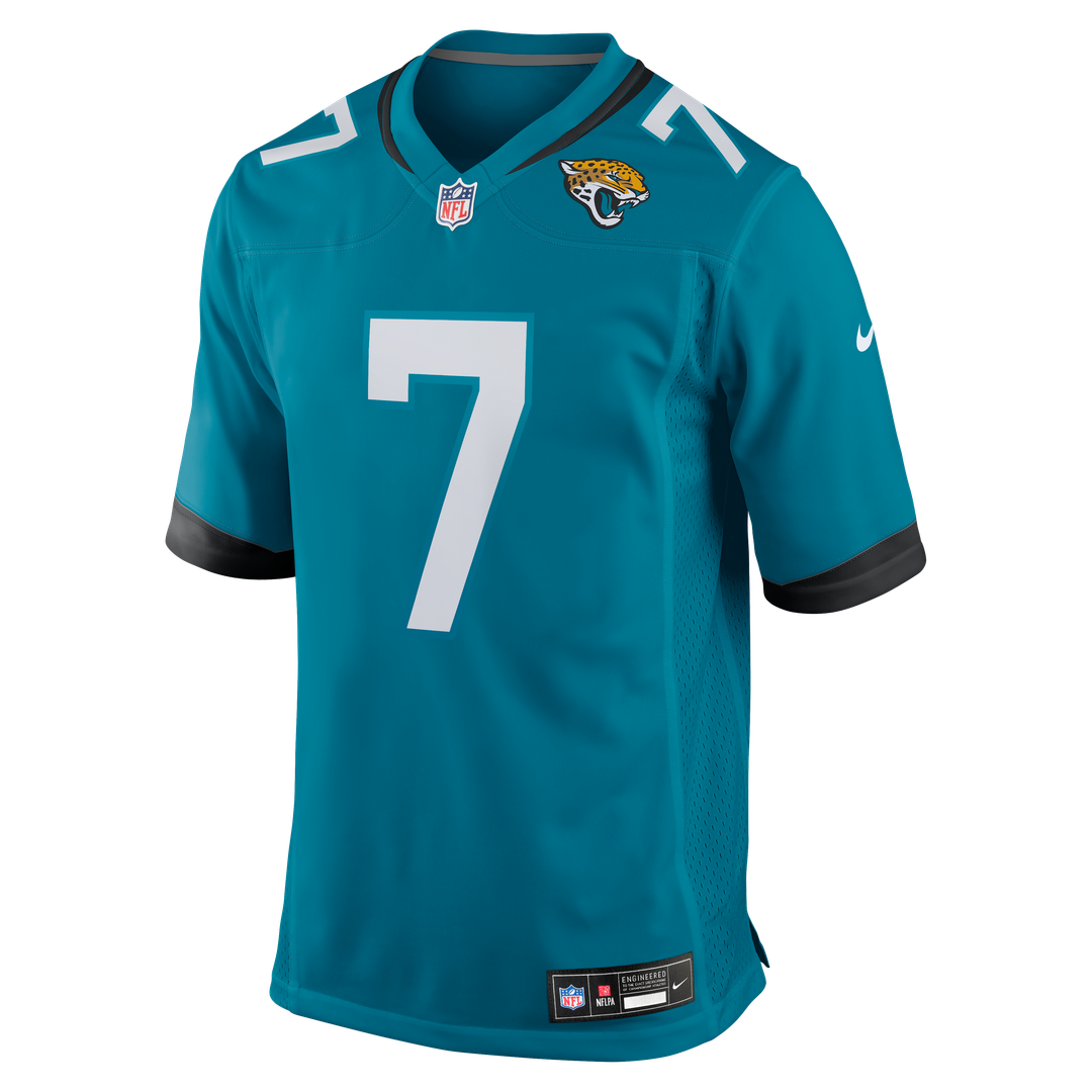 Jacksonville Jaguars Brian Thomas Jr Teal Player Game Jersey | NFL Football Jersey
