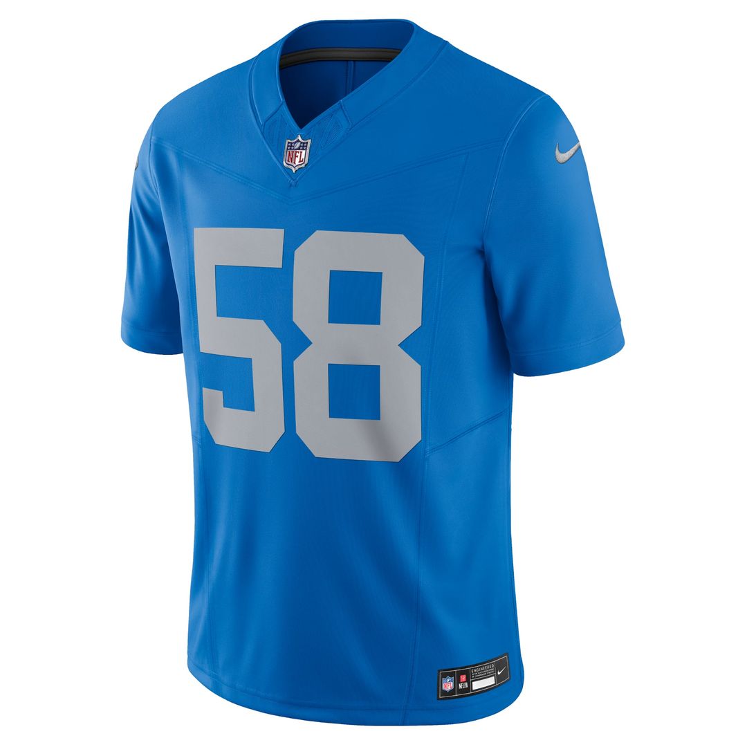 Detroit Lions Penei Sewell Black Vapor F.U.S.E. Alternate Limited Jersey | NFL Football Jersey
