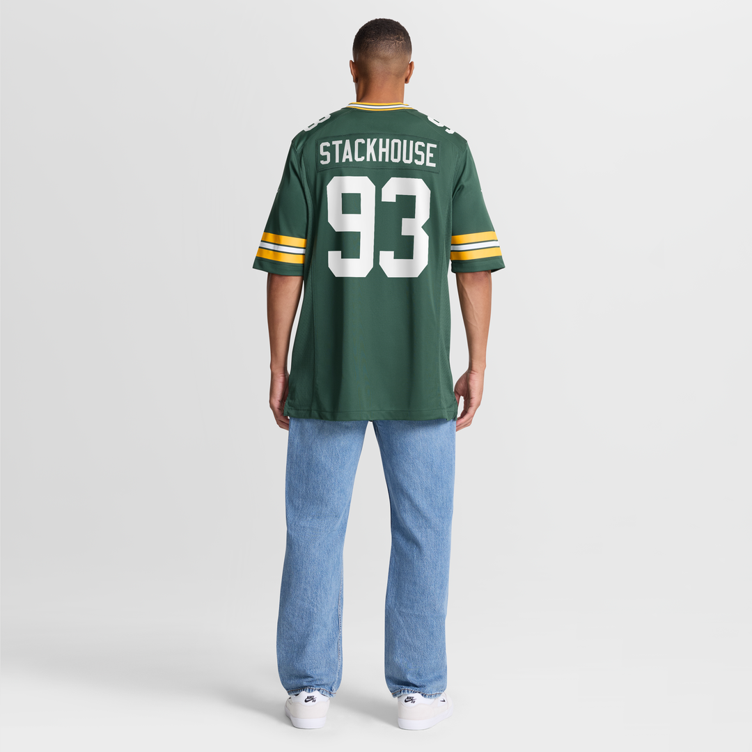 Green Bay Packers Nazir Stackhouse Green Team Game Jersey | NFL Football Jersey