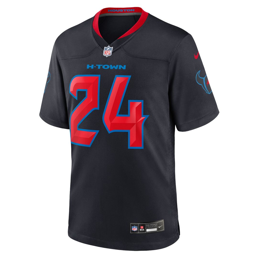 Houston Texans Derek Stingley Jr. Navy 2nd Alternate Game Jersey | NFL Football Jersey