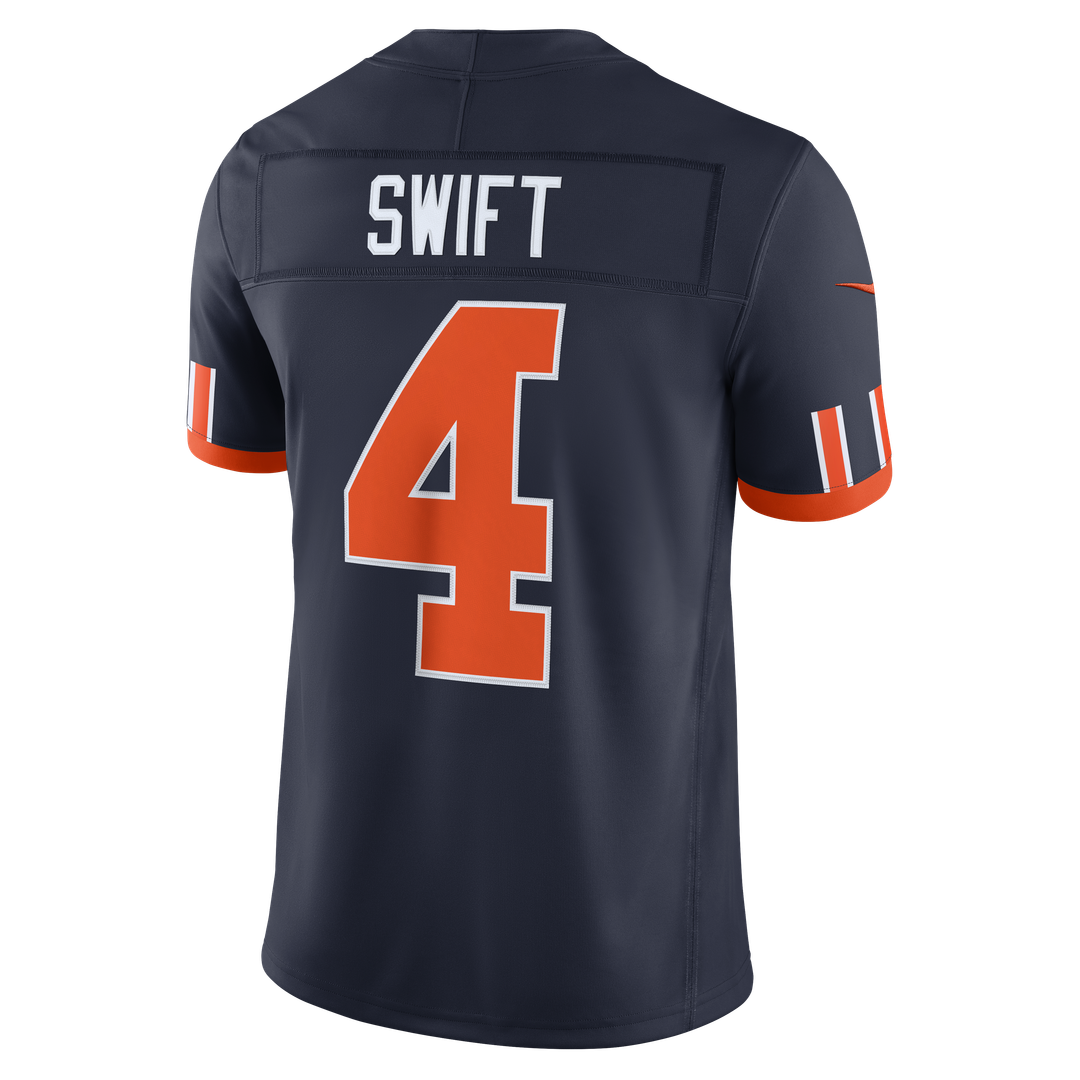 Chicago Bears D'Andre Swift Navy 2026 Rivalries Collection Game Jersey | NFL Football Jersey