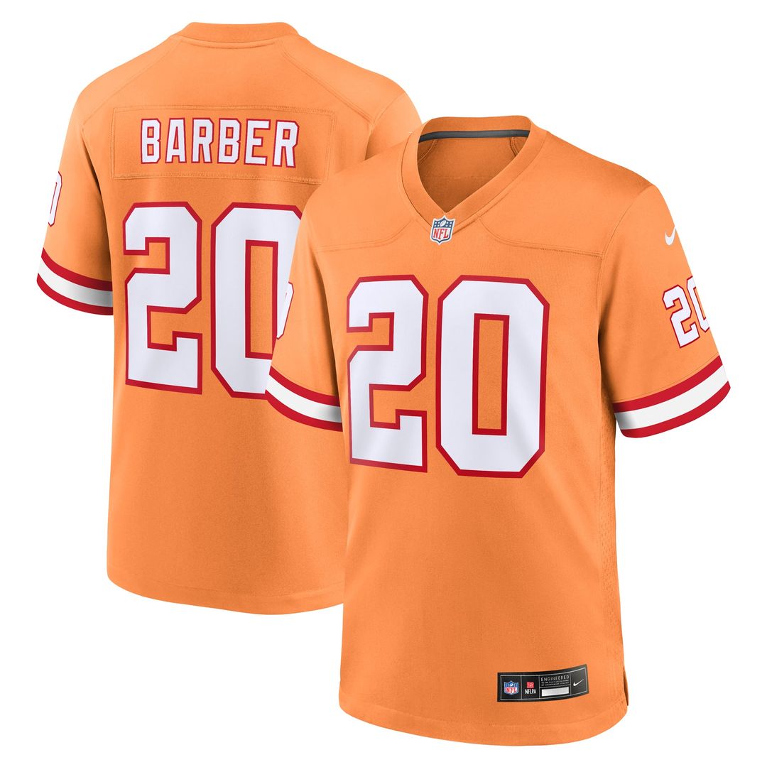Tampa Bay Buccaneers Ronde Barber Red Game Retired Player Jersey | NFL Football Jersey
