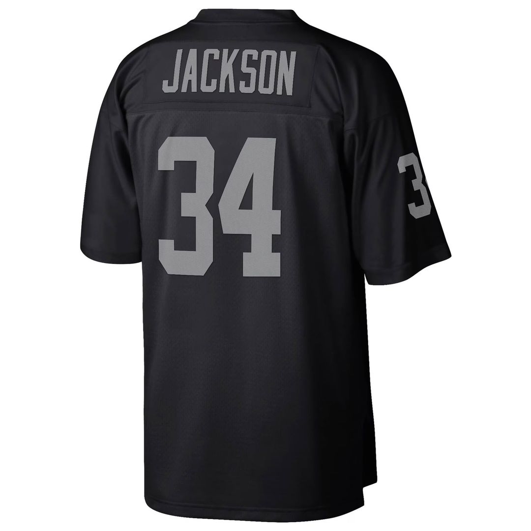Las Vegas Raiders Bo Jackson Black Legacy Replica Jersey | NFL Football Jersey