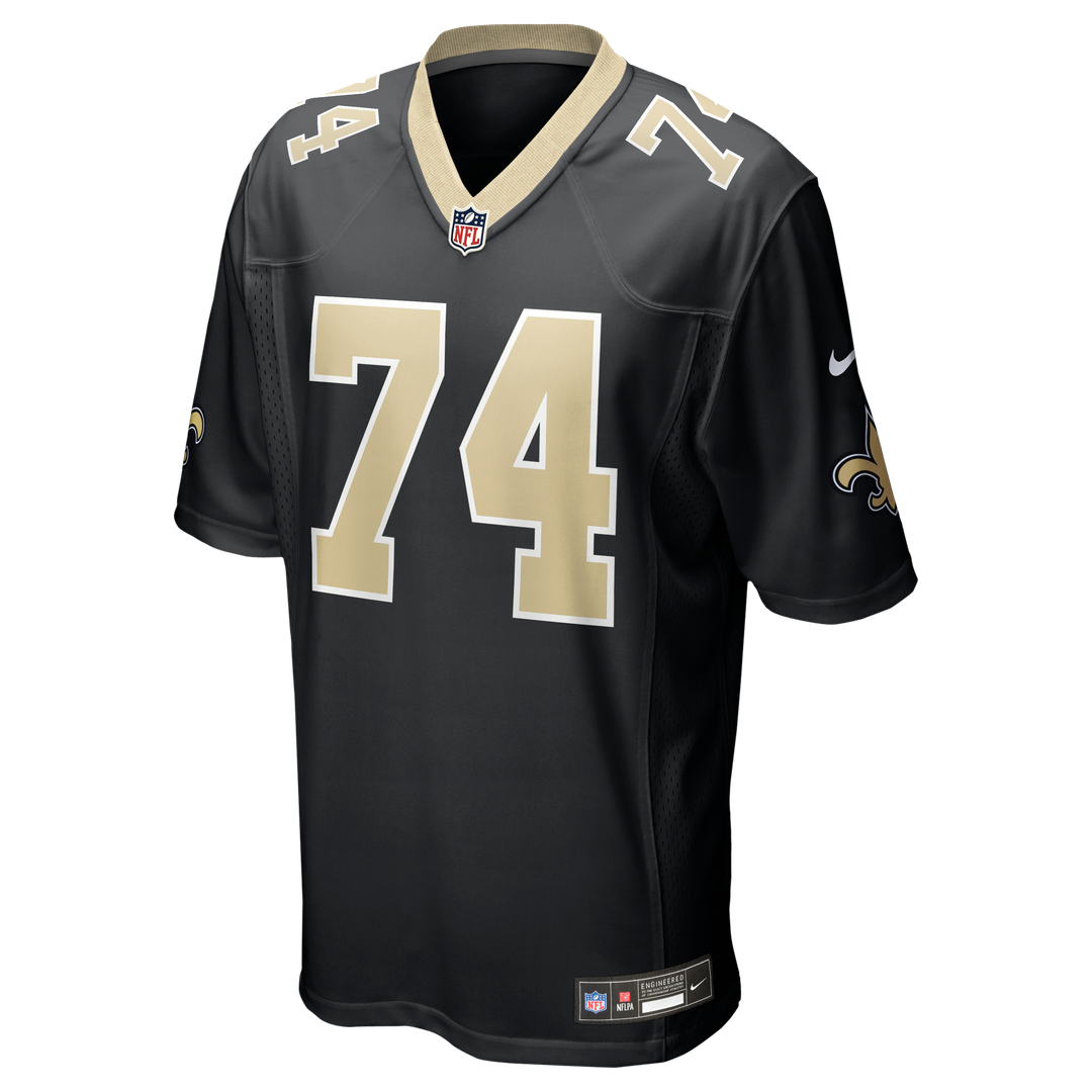 New Orleans Saints Xavier Truss Black Team Game Jersey | NFL Football Jersey