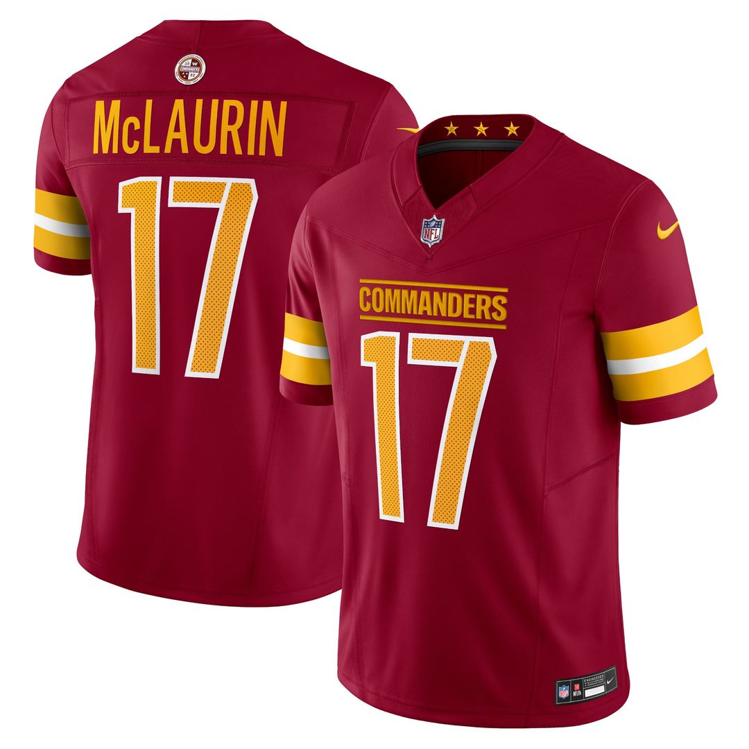Washington Commanders Terry McLaurin Burgundy Vapor F.U.S.E. Limited Jersey | NFL Football Jersey