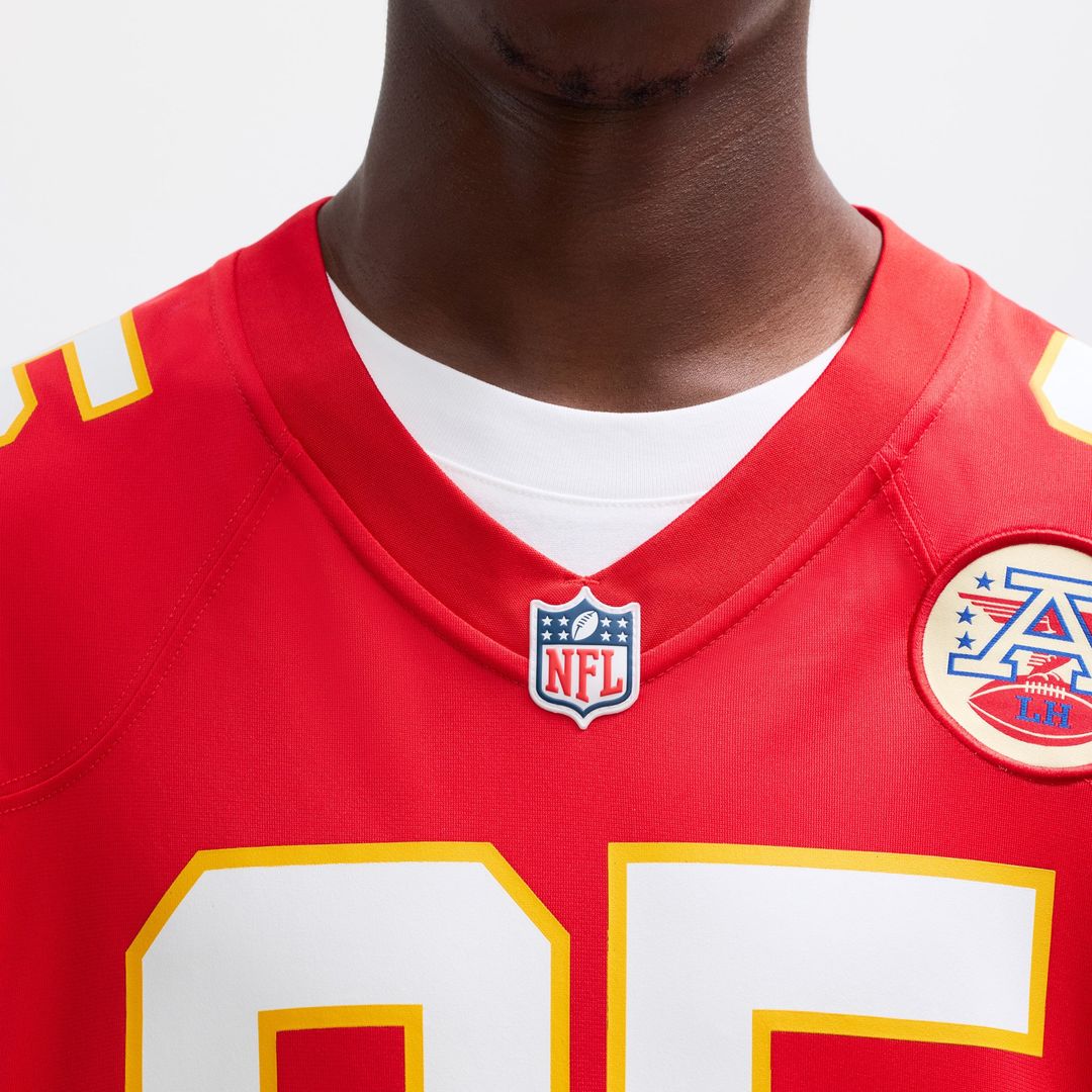 Kansas City Chiefs Chris Jones Red Game Jersey | NFL Football Jersey