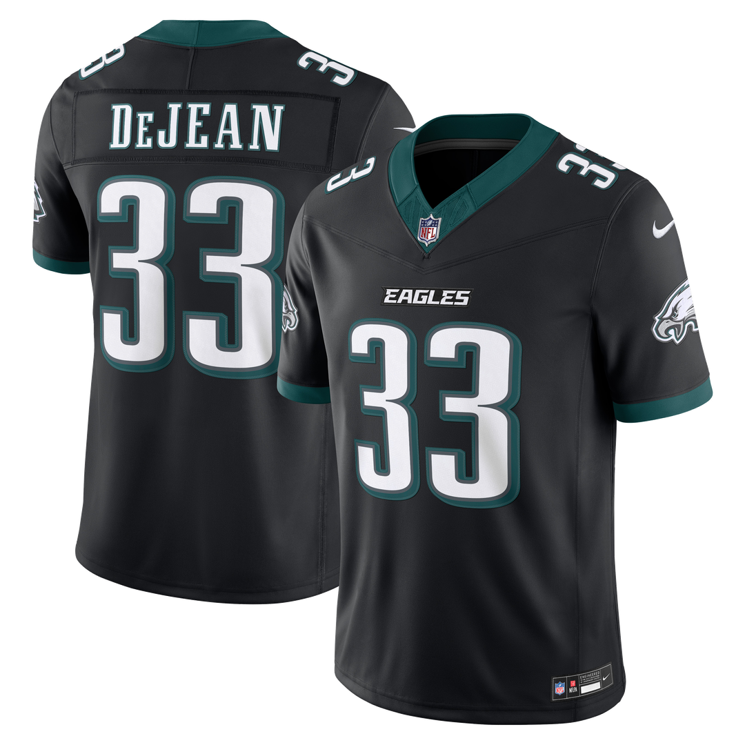 Philadelphia Eagles Cooper DeJean Midnight Green Team Vapor F.U.S.E. Stitched Limited Jersey | NFL Football Jersey
