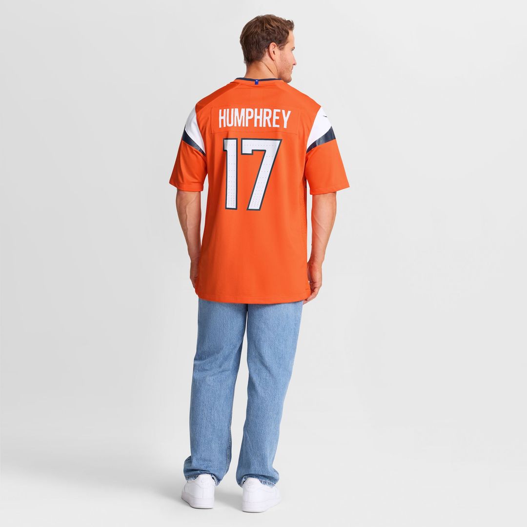 Denver Broncos Lil' Humphrey Orange Team Game Jersey | NFL Football Jersey
