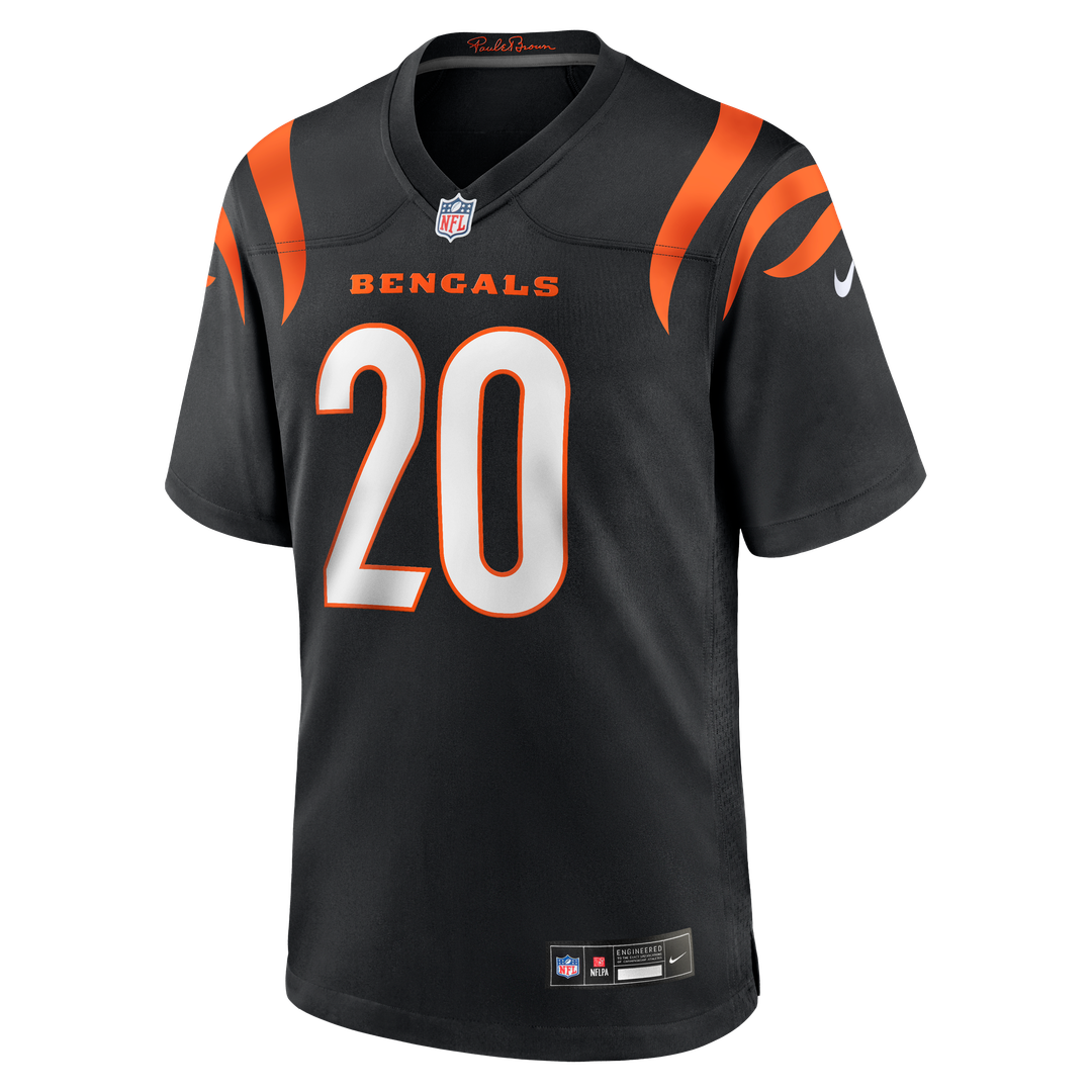Cincinnati Bengals Lemar Parrish Black Team Retired Game Jersey | NFL Football Jersey