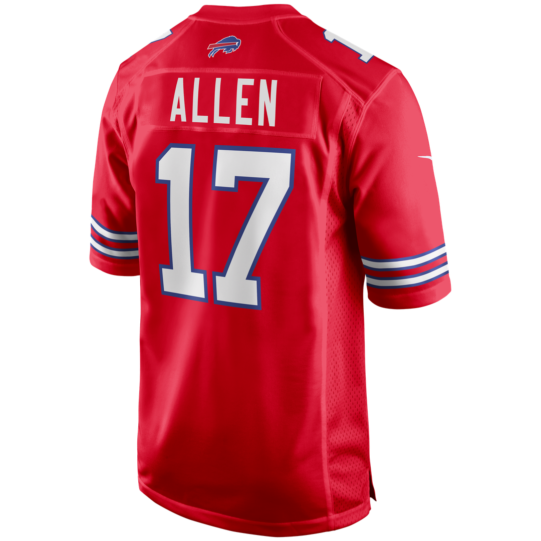 Buffalo Bills Josh Allen Gray Nickel City Game Jersey | NFL Football Jersey