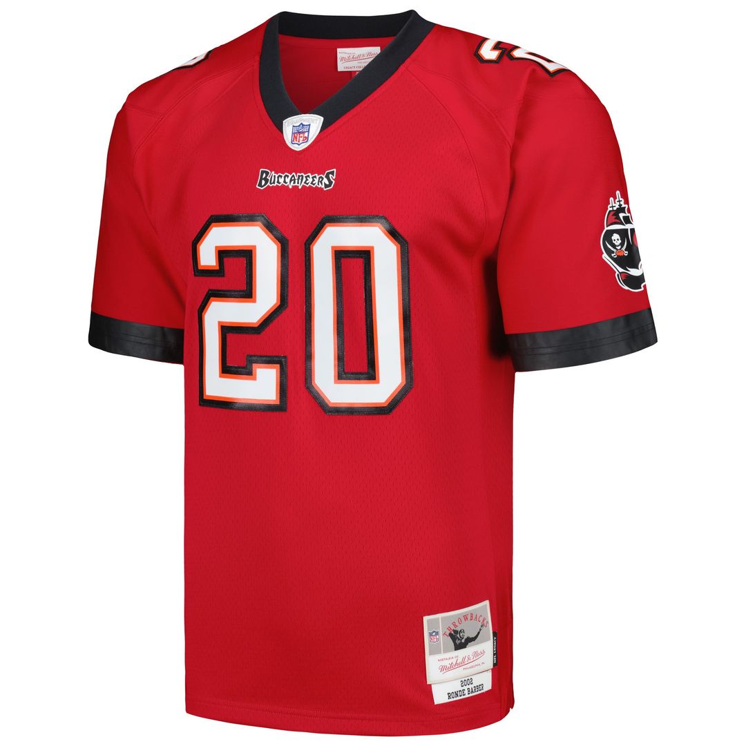 Tampa Bay Buccaneers Ronde Barber Red Legacy Replica Jersey | NFL Football Jersey
