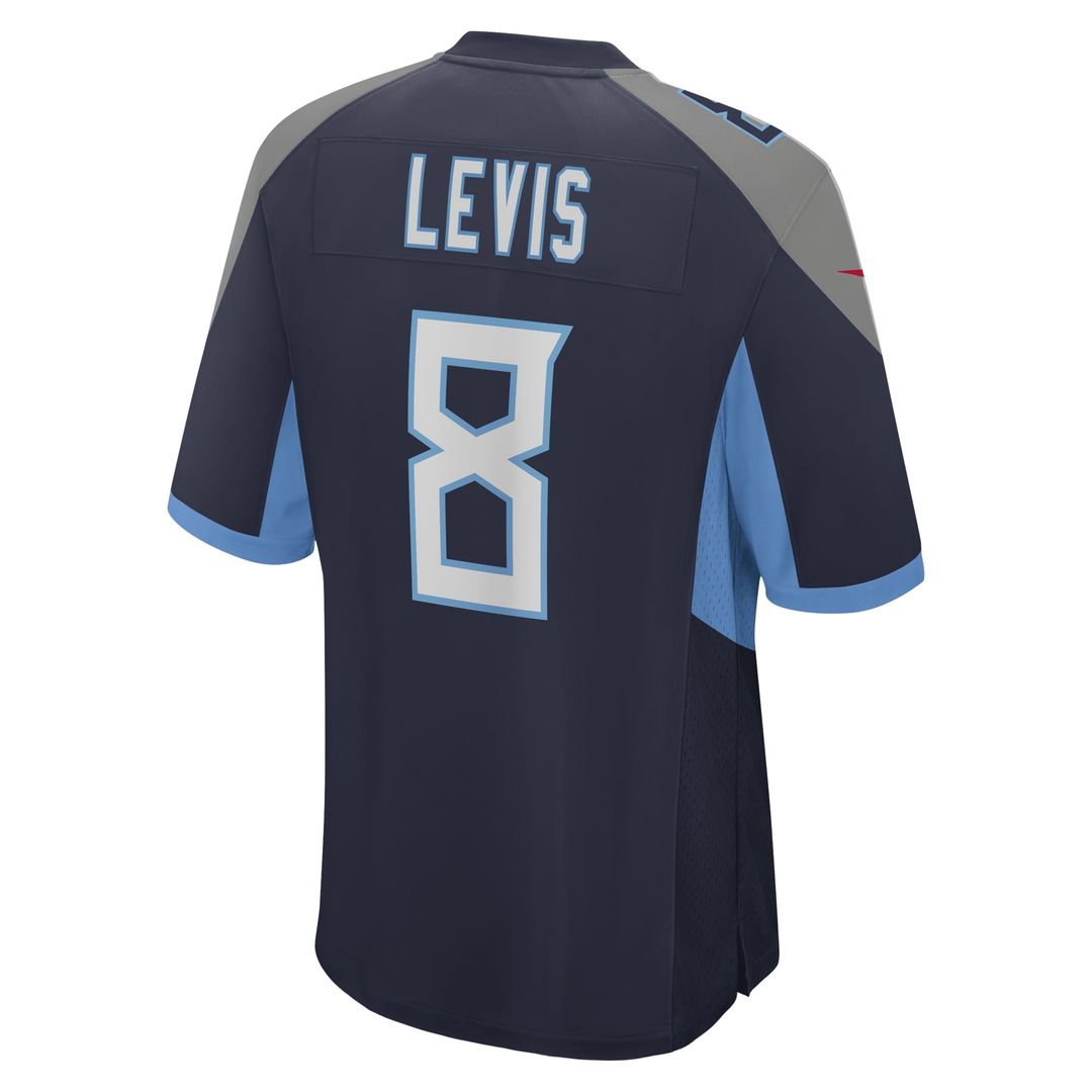 Tennessee Titans Will Levis Navy Game Jersey | NFL Football Jersey